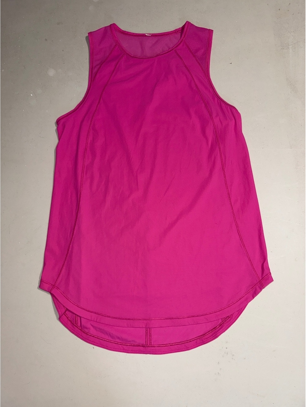 Lululemon Pink Athletic Tank Topi Size M
